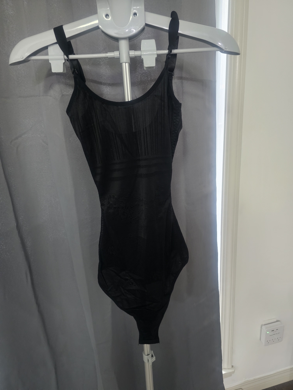 Black Shapewear Bodysuit - Seamless Sculpting